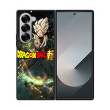 black goku dragon ball zuper Case Samsung Galaxy Z Fold 6 5G BC1349
