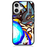 Lucario Mega evolution Pokemon Case iPhone 16 BC1351