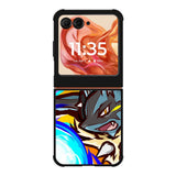 Lucario Mega evolution Pokemon Motorola Moto Razr 2025/2024 , Moto Razr 60/50 Case BC1351
