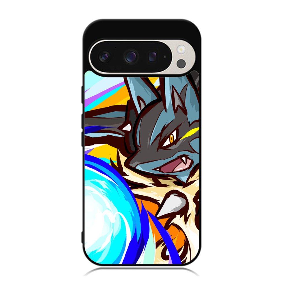 Lucario Mega evolution Pokemon Case Google Pixel 9 Pro XL BC1351