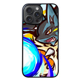 Lucario Mega evolution Pokemon Case iPhone 15 Pro Max BC1351