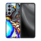 Lucario Mega evolution Pokemon Case Samsung Galaxy z Fold 5 5G BC1351