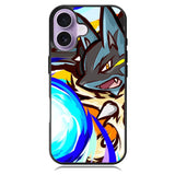 Lucario Mega evolution Pokemon iPhone 17 Case BC1351
