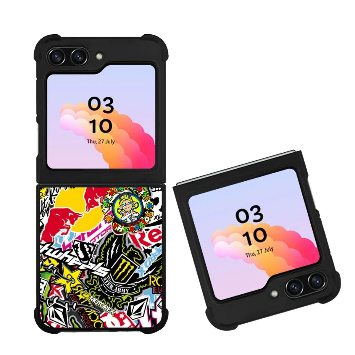Sticker Bomb Case Samsung Galaxy Z Flip 5 5G BC1353
