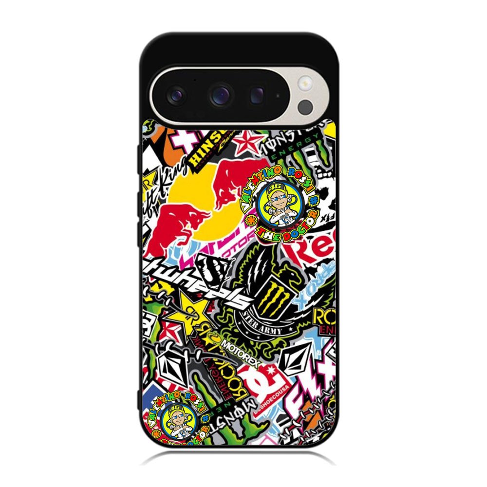 Sticker Bomb Case Google Pixel 9 Pro XL BC1353