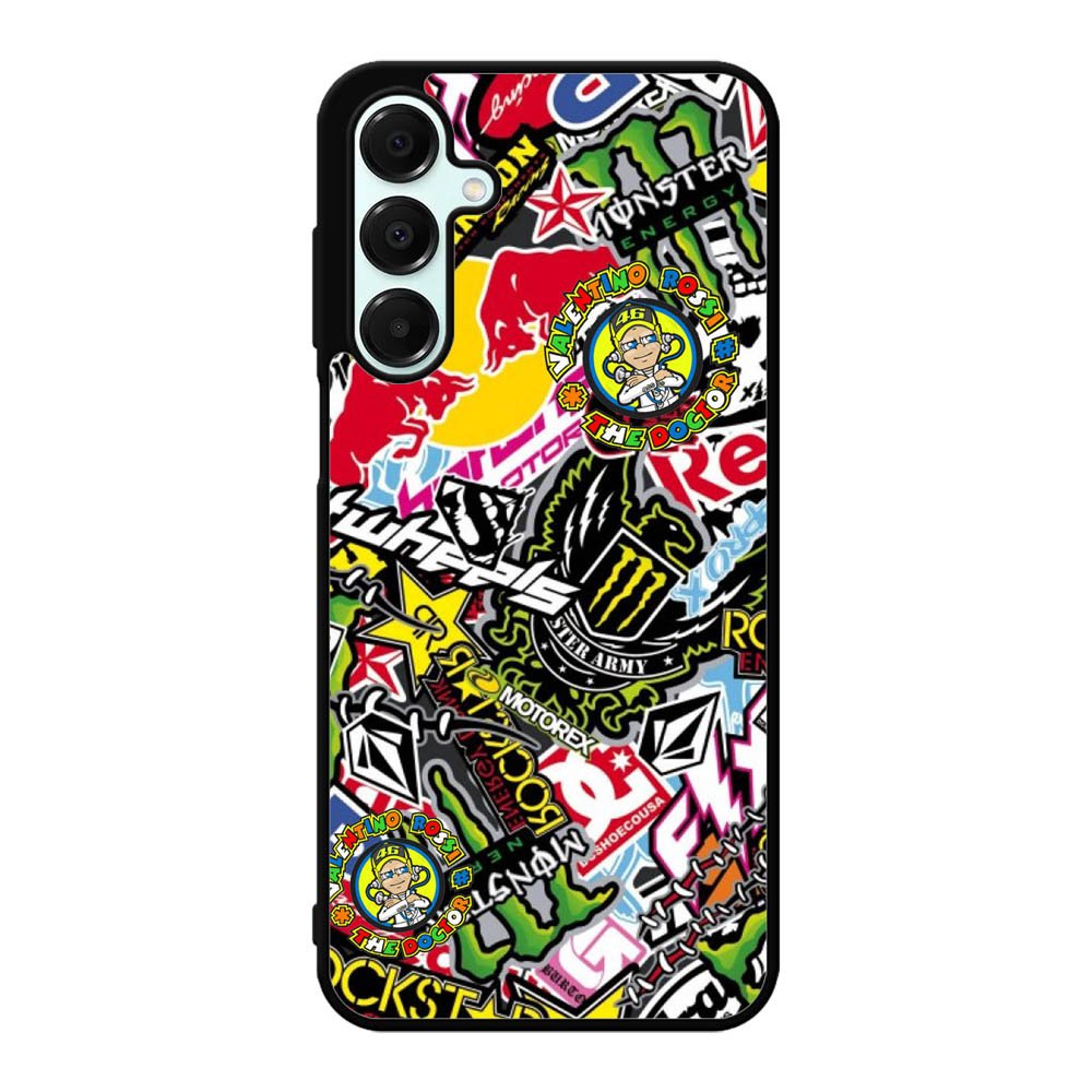 Sticker Bomb Samsung Galaxy A16 Case BC1353