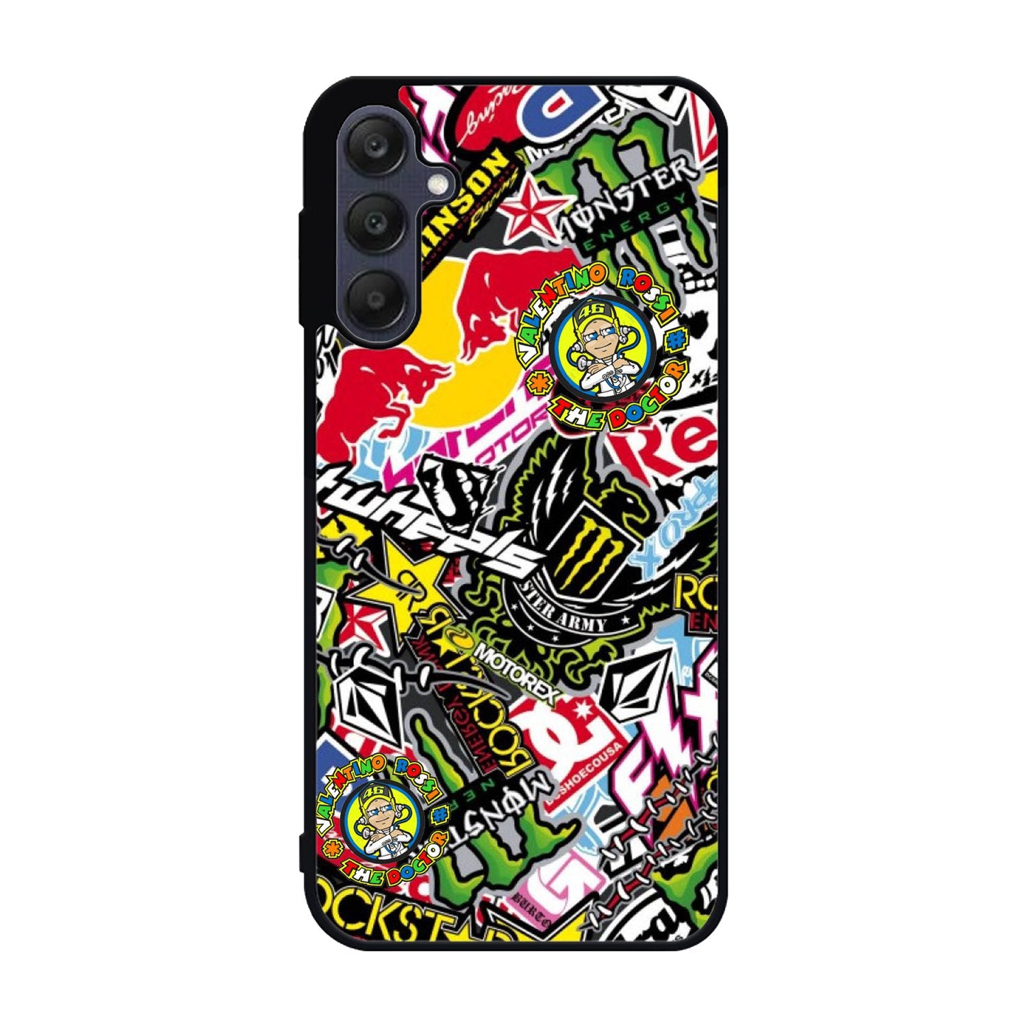 Sticker Bomb Samsung Galaxy A25 5G Case BC1353