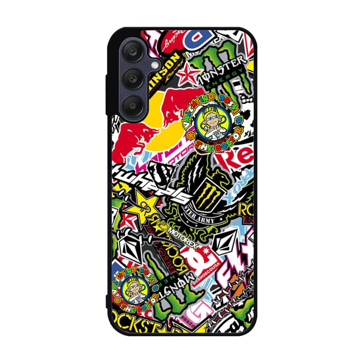 Sticker Bomb Samsung Galaxy A25 5G Case BC1353