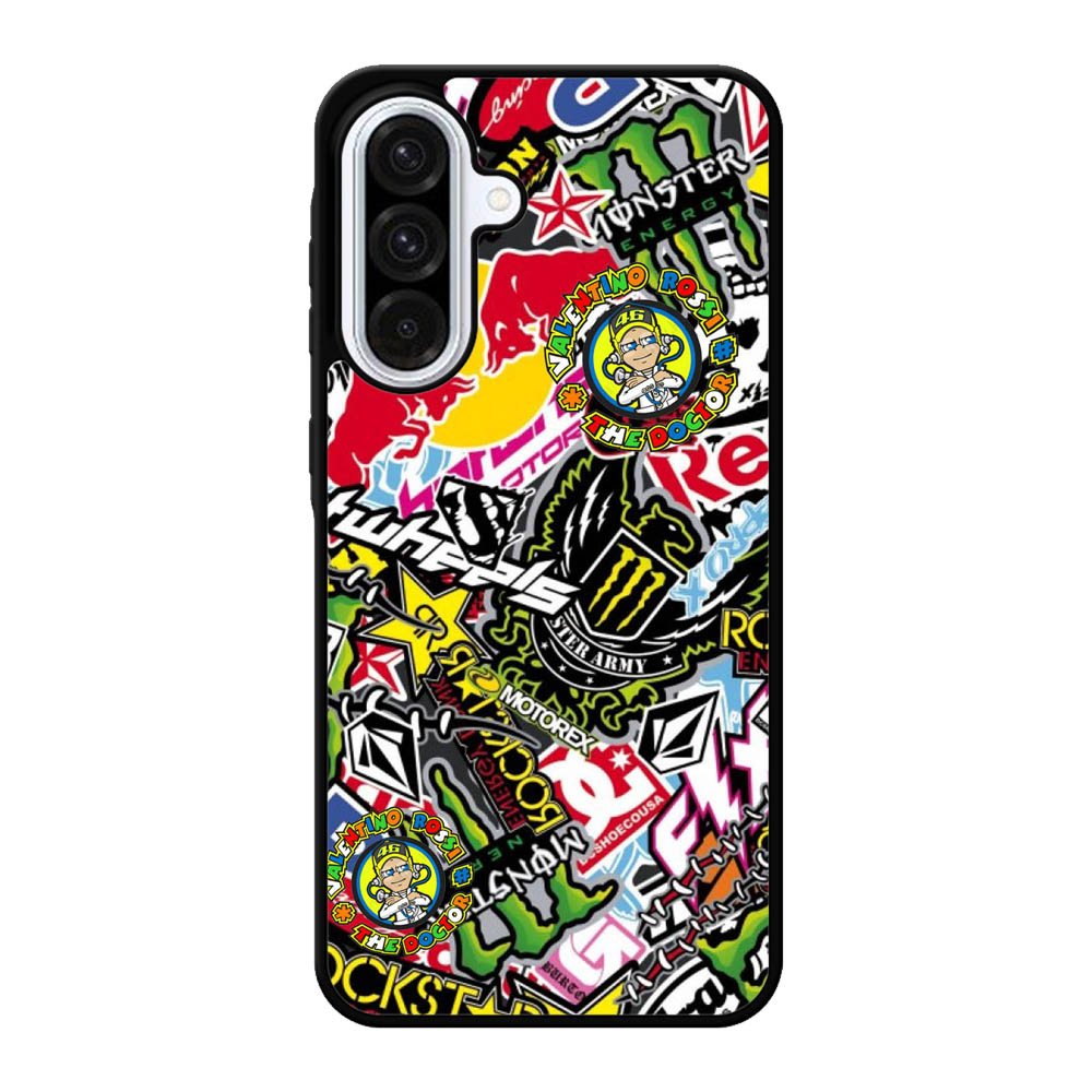 Sticker Bomb Samsung Galaxy A56 Case BC1353