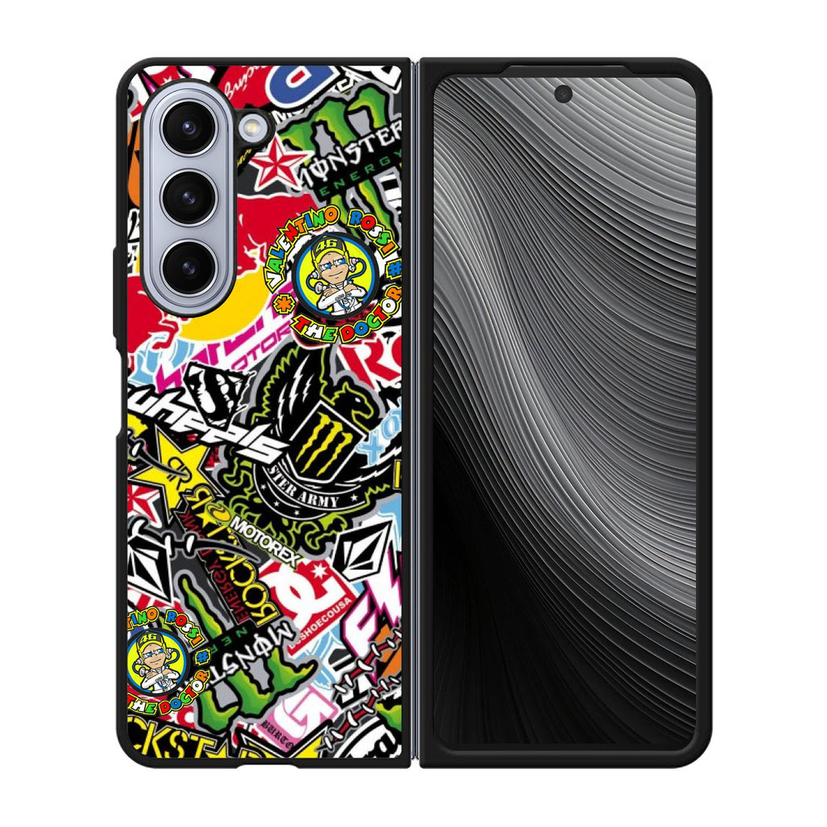 Sticker Bomb Case Samsung Galaxy z Fold 5 5G BC1353