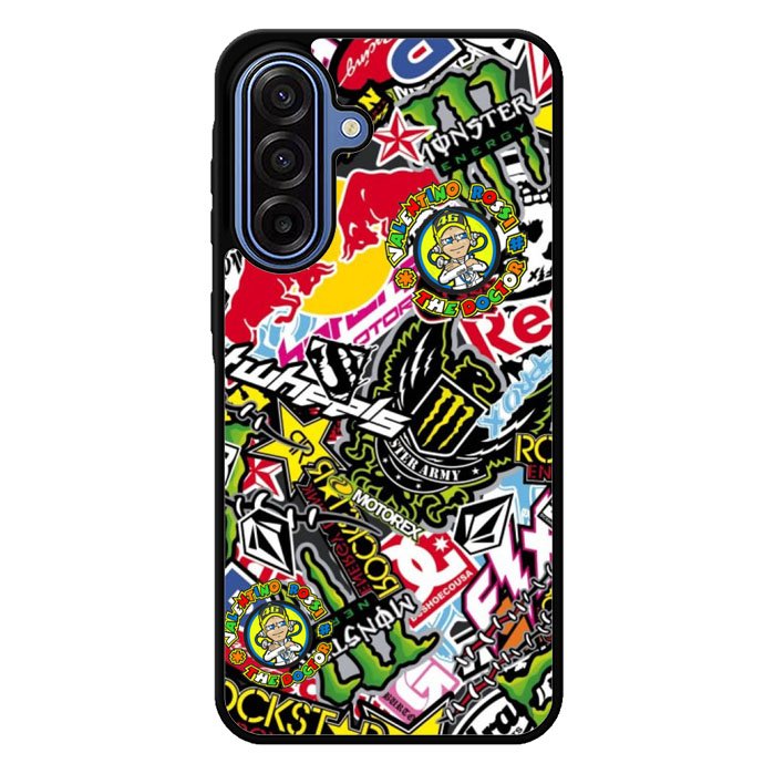 Sticker Bomb Samsung Galaxy A17 5G Case BC1353