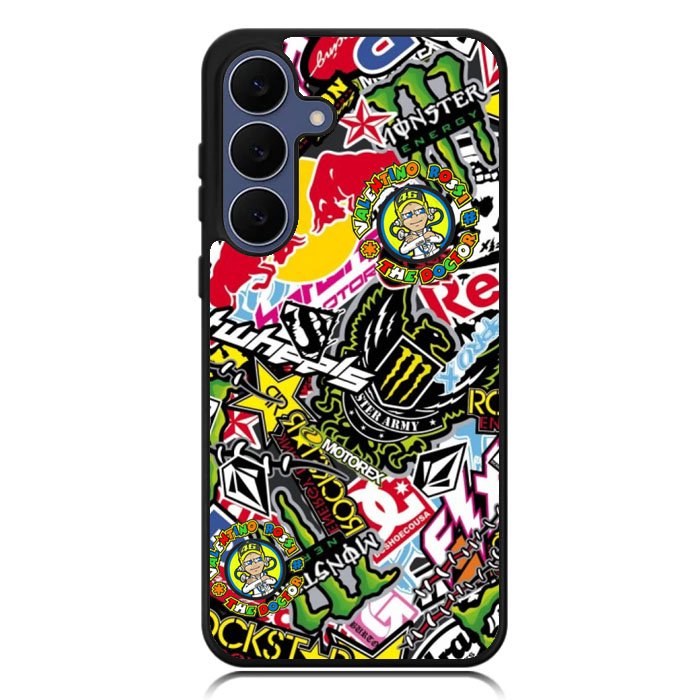 Sticker Bomb Samsung Galaxy S25 FE Case BC1353