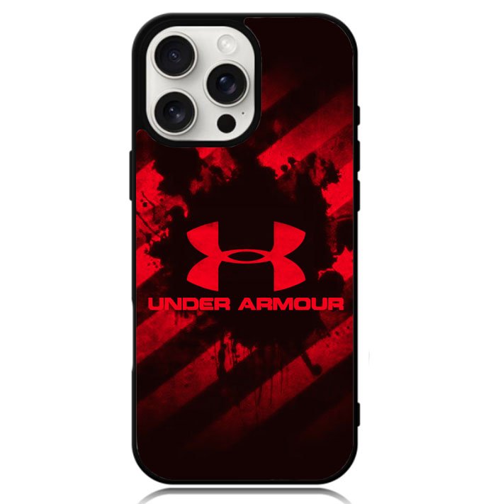 under armour red Case iPhone 16 Pro BC1355