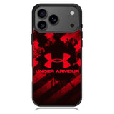 under armour red iPhone 17 Pro Case BC1355