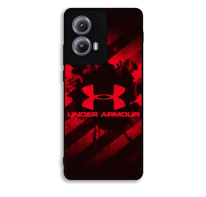 under armour red Motorola Moto Edge 2024 Case FE0983