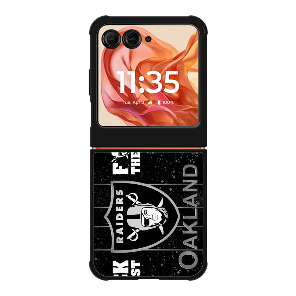 oakland raiders logo Motorola Moto Razr 2025/2024 , Moto Razr 60/50 Case BC1359