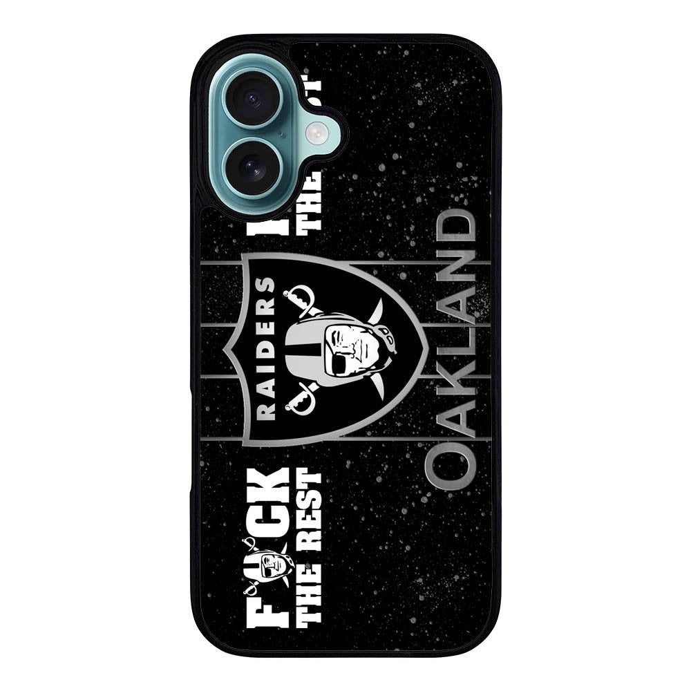 oakland raiders logo Case iPhone 16 Plus BC1359
