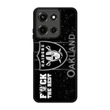oakland raiders logo Motorola Moto G 5G 2025 Case BC1359