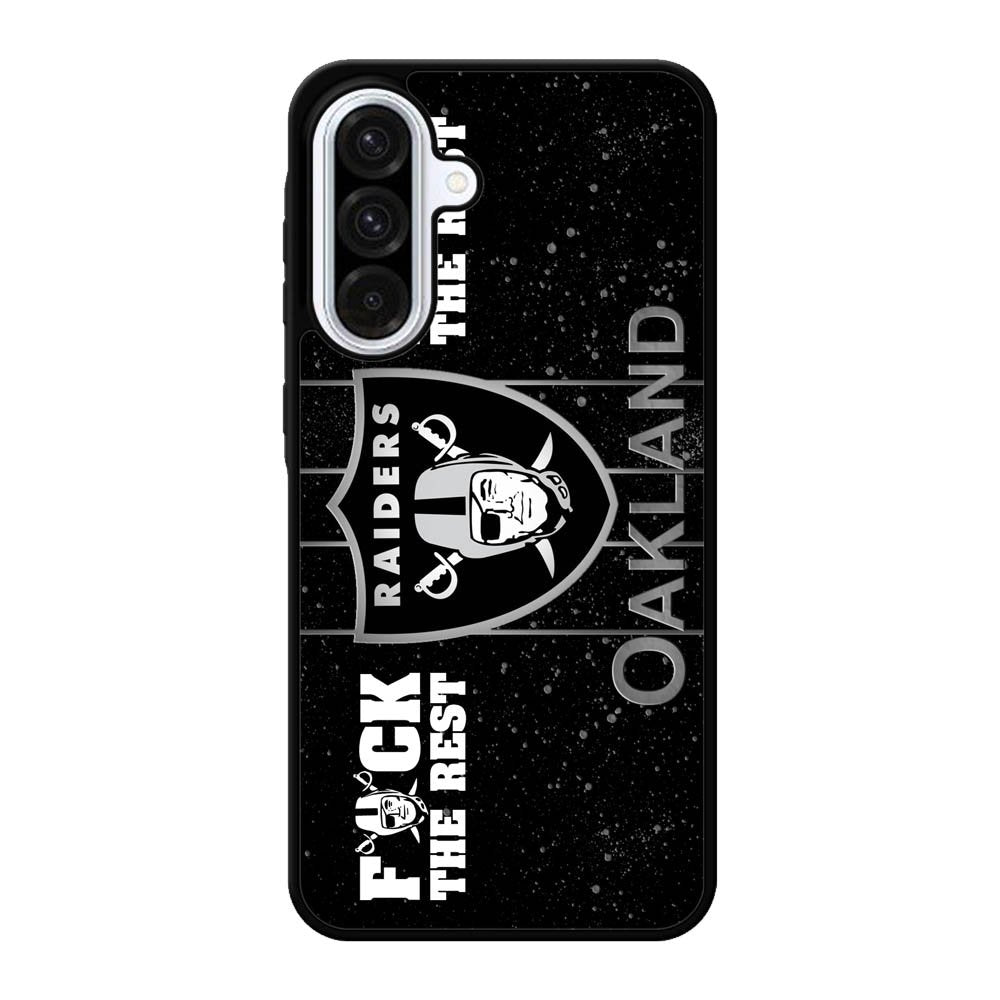 oakland raiders logo Samsung Galaxy A56 Case BC1359