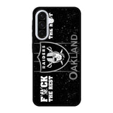 oakland raiders logo Samsung Galaxy A56 Case BC1359