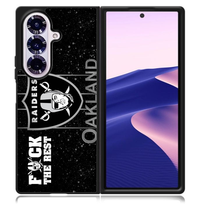 oakland raiders logo Samsung Galaxy Z Fold 7 5G Case BC1359
