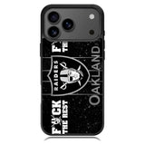 oakland raiders logo iPhone 17 Pro Max Case BC1359