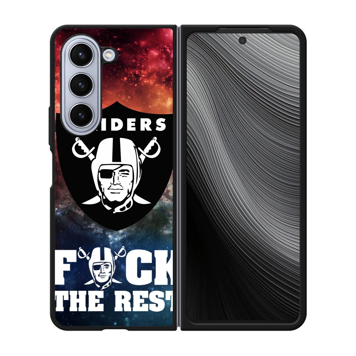 oakland raiders galaxy logo Case Samsung Galaxy z Fold 5 5G BC1360