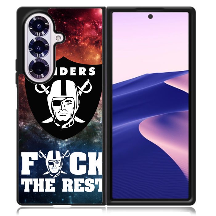 oakland raiders galaxy logo Samsung Galaxy Z Fold 7 5G Case BC1360