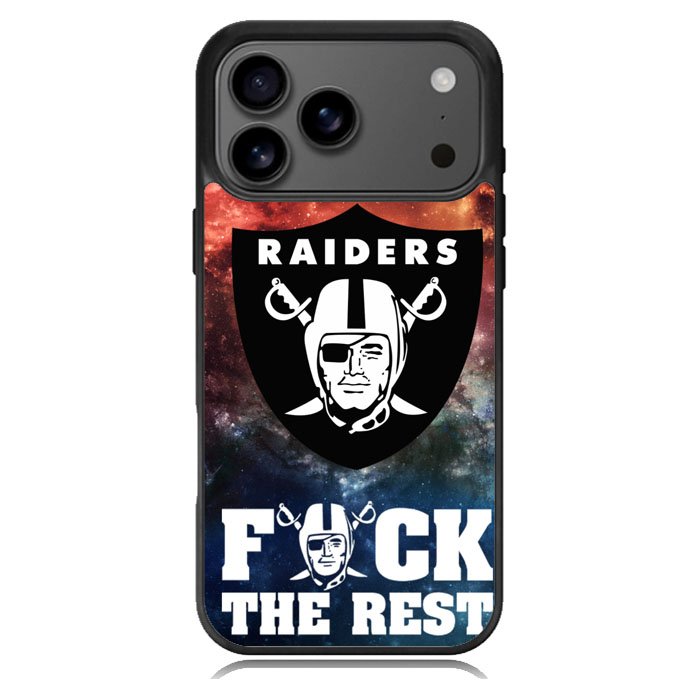 oakland raiders galaxy logo iPhone 17 Pro Case BC1360