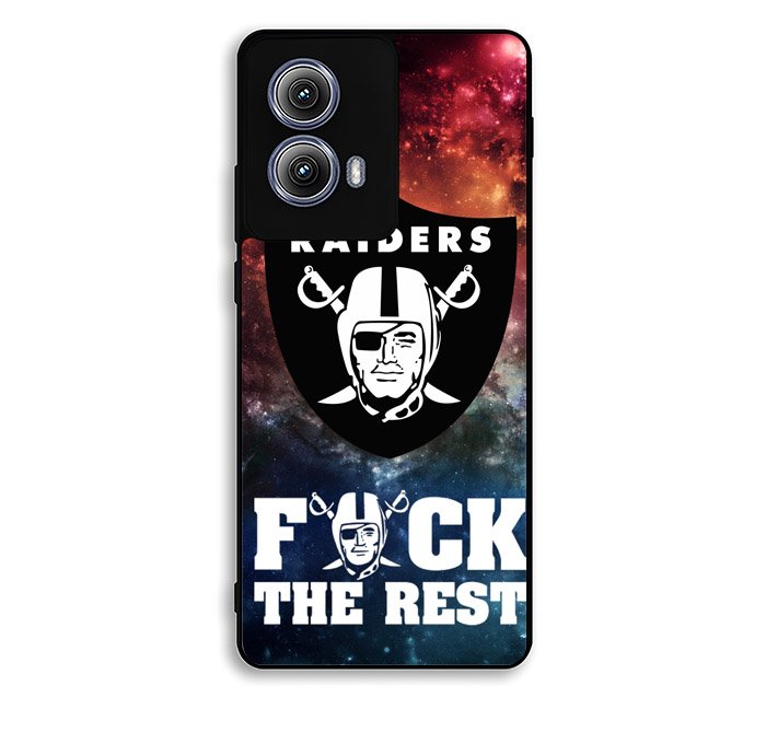 oakland raiders galaxy logo Motorola Moto Edge 2024 Case BC1360