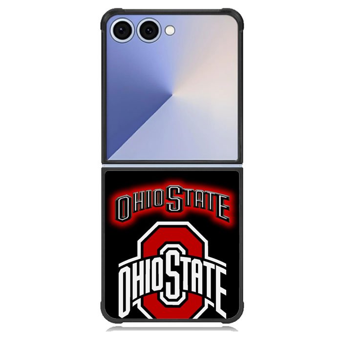 Ohio State Buckeyes  logo Samsung Galaxy Z Flip 7 Case BC1362
