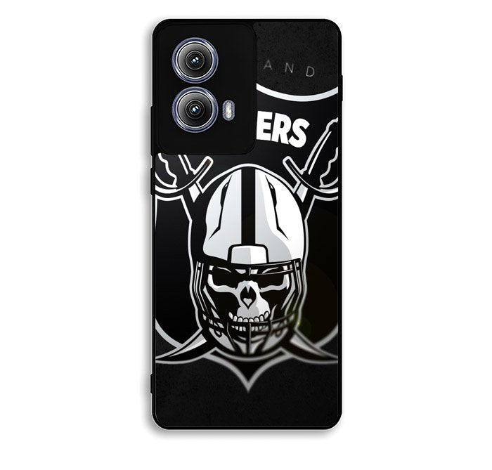 Oakland Raiders logo Motorola Moto Edge 2024 Case BC1363