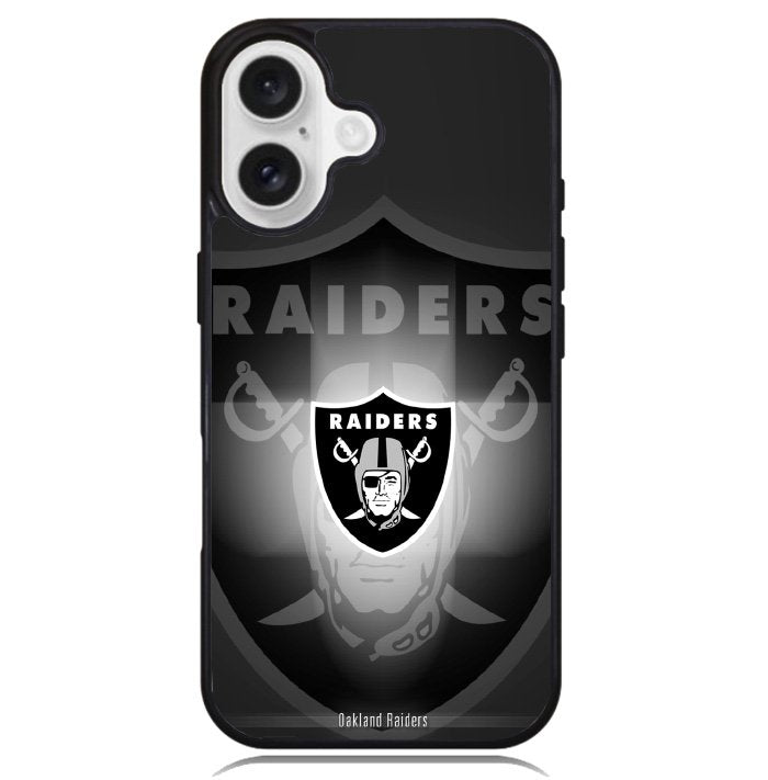 Logo Oakland Raiders Case iPhone 16 BC1364