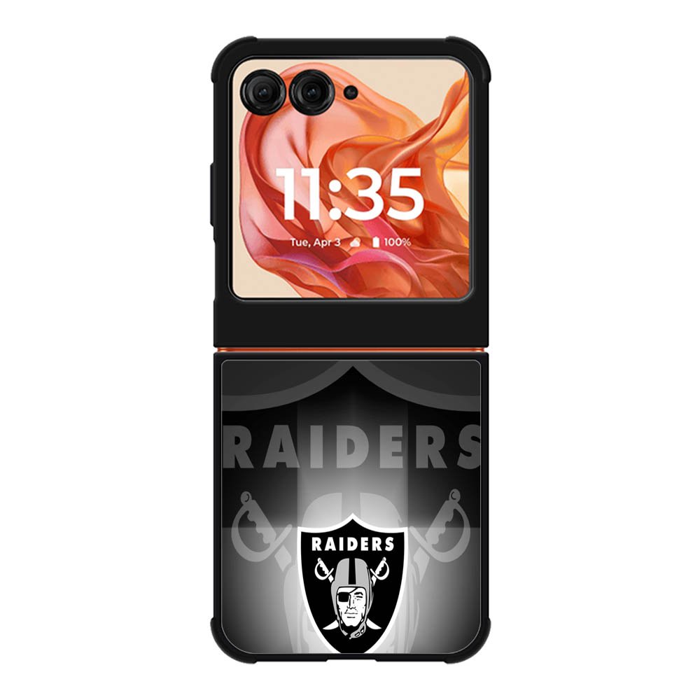 Logo Oakland Raiders Motorola Moto Razr 2025/2024 , Moto Razr 60/50 Case BC1364