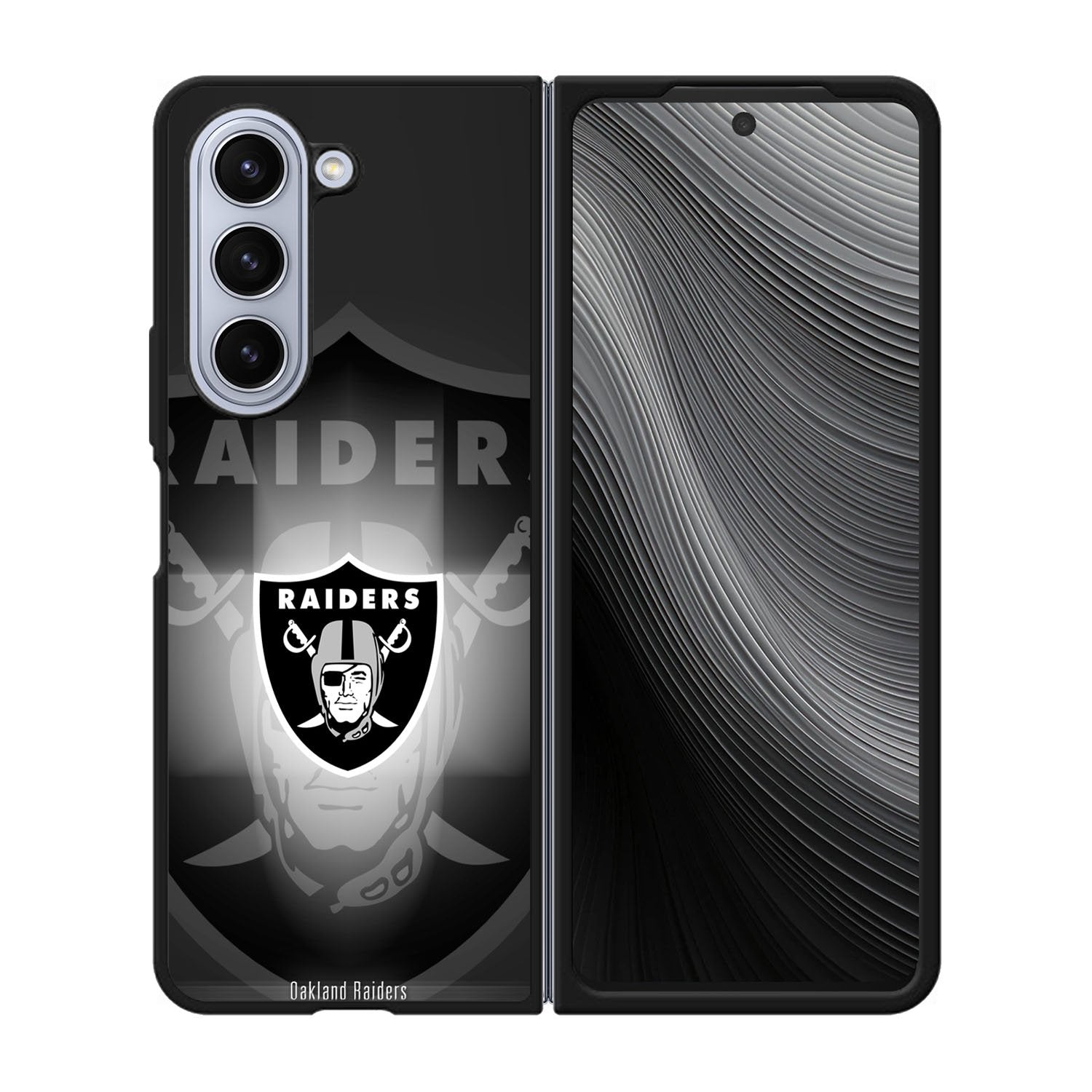 Logo Oakland Raiders Case Samsung Galaxy z Fold 5 5G BC1364