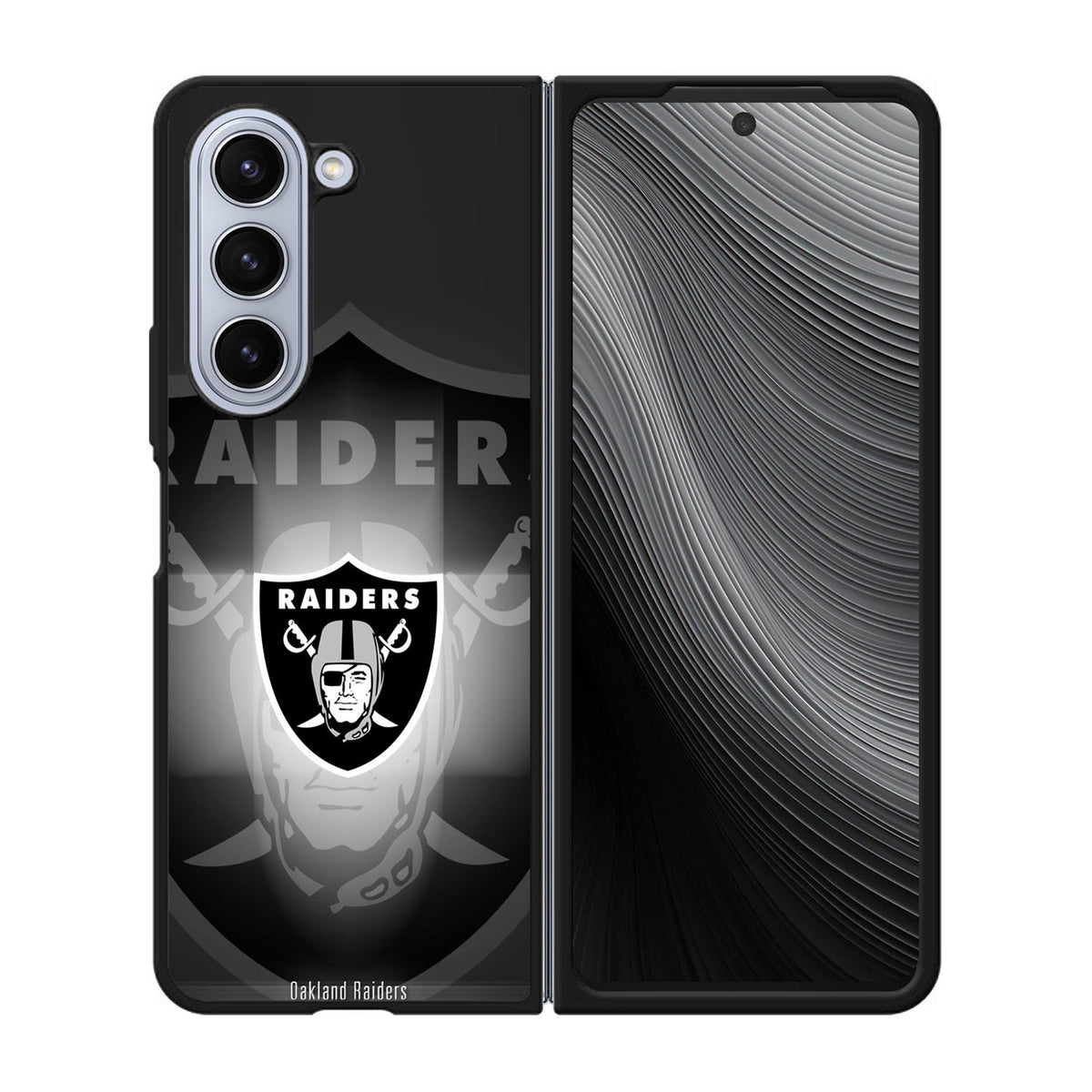 Logo Oakland Raiders Case Samsung Galaxy z Fold 5 5G BC1364