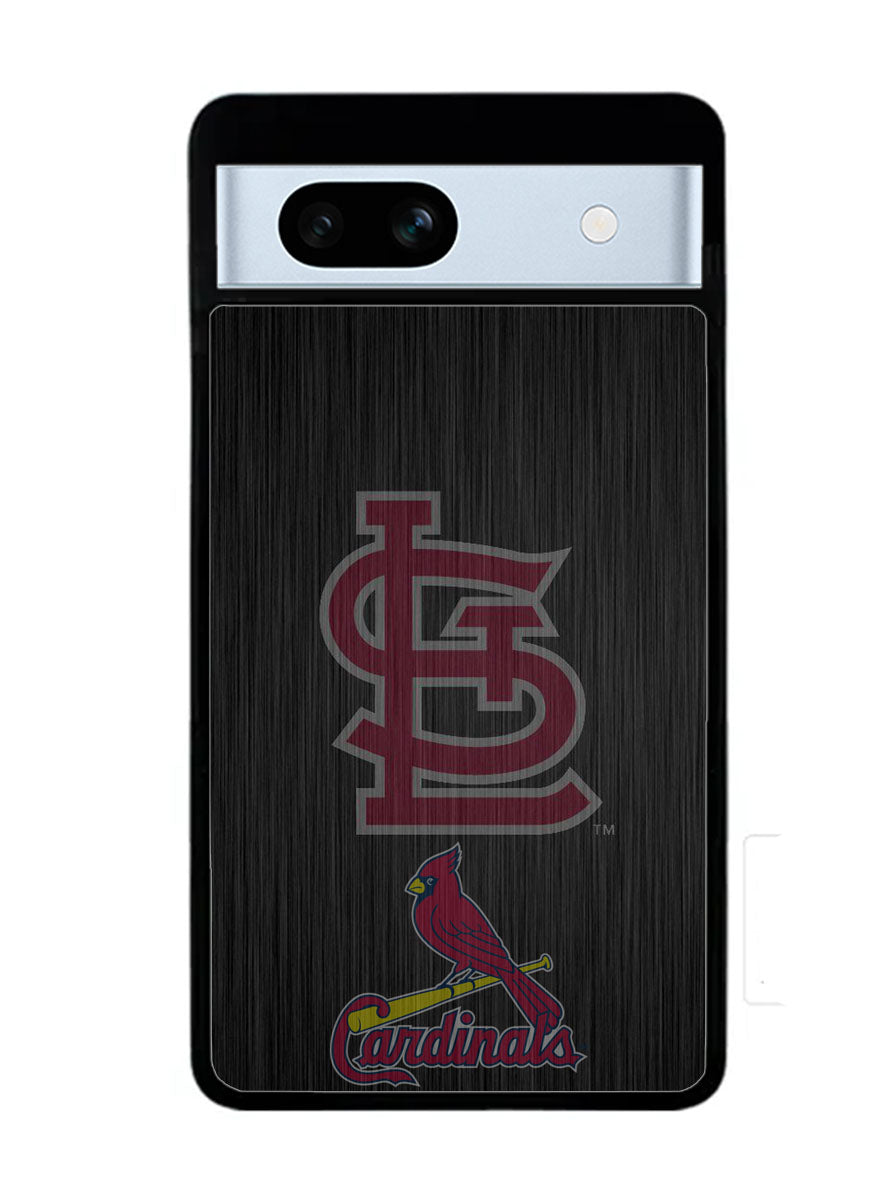 St Louis Cardinals Logo Wood Google Pixel 7A Case