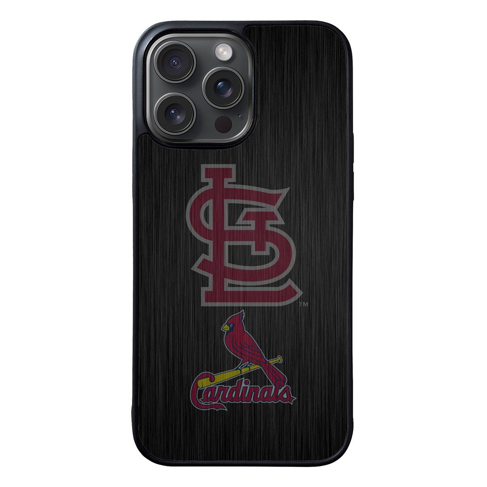 St. Louis Cardinals logo wood Case iPhone 15 Pro Max BC1366