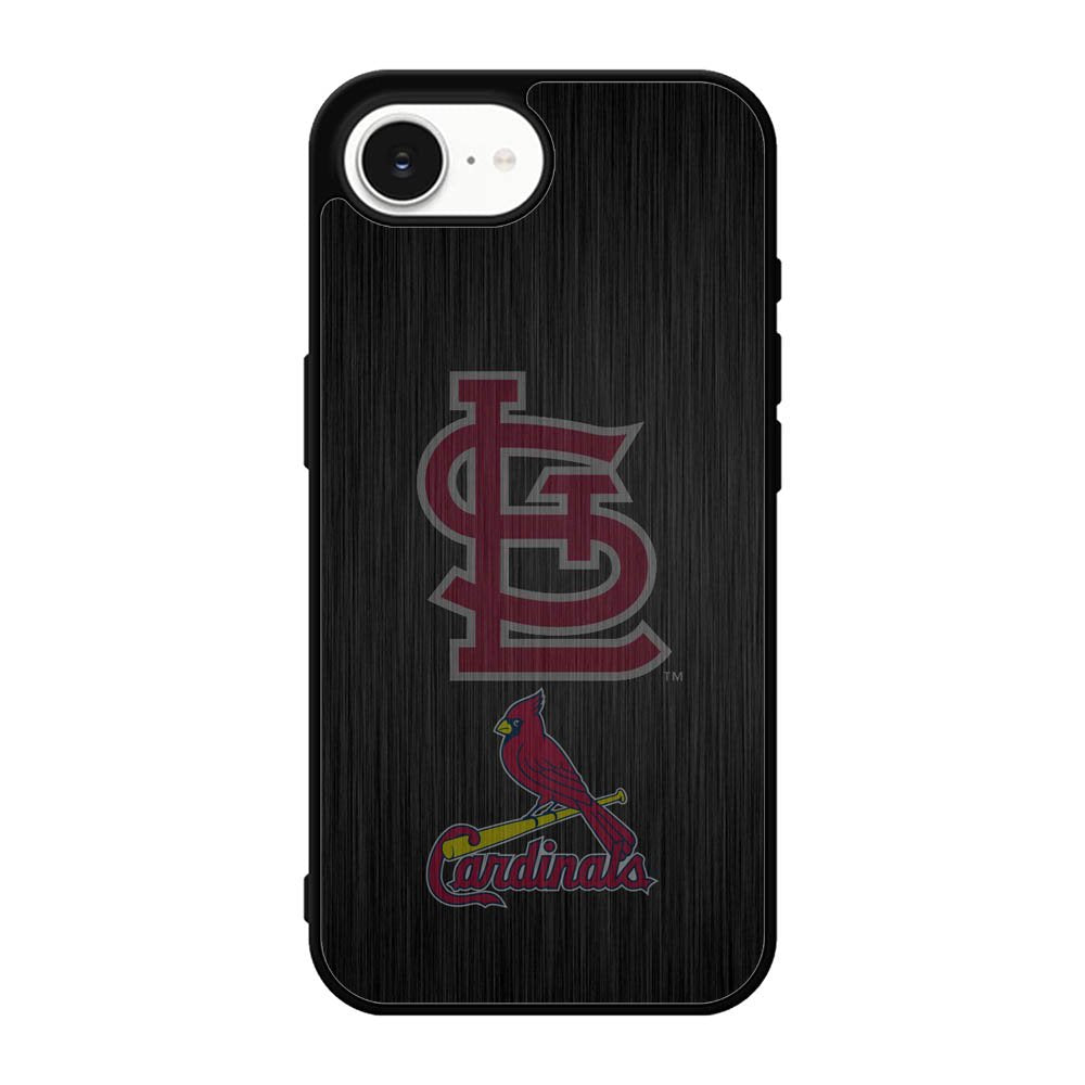 St. Louis Cardinals logo wood iPhone 17e Case BC1366