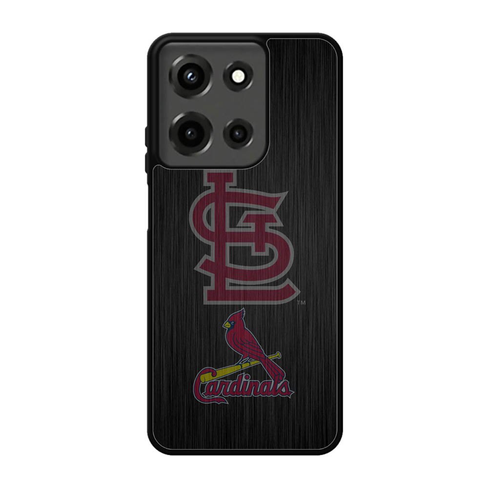 St Louis Cardinals Logo Wood Motorola Moto G 5G 2025 Case FE6720