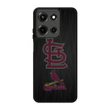St Louis Cardinals Logo Wood Motorola Moto G 5G 2025 Case FE5067