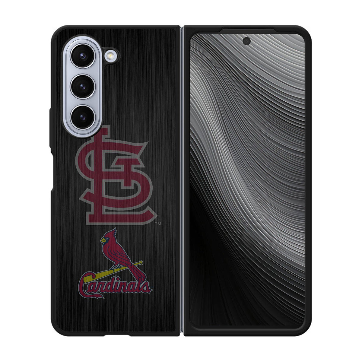 St. Louis Cardinals logo wood Case Samsung Galaxy z Fold 5 5G BC1366
