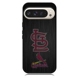 St. Louis Cardinals logo wood Google Pixel 10 | Google Pixel 10 Pro Case BC1366