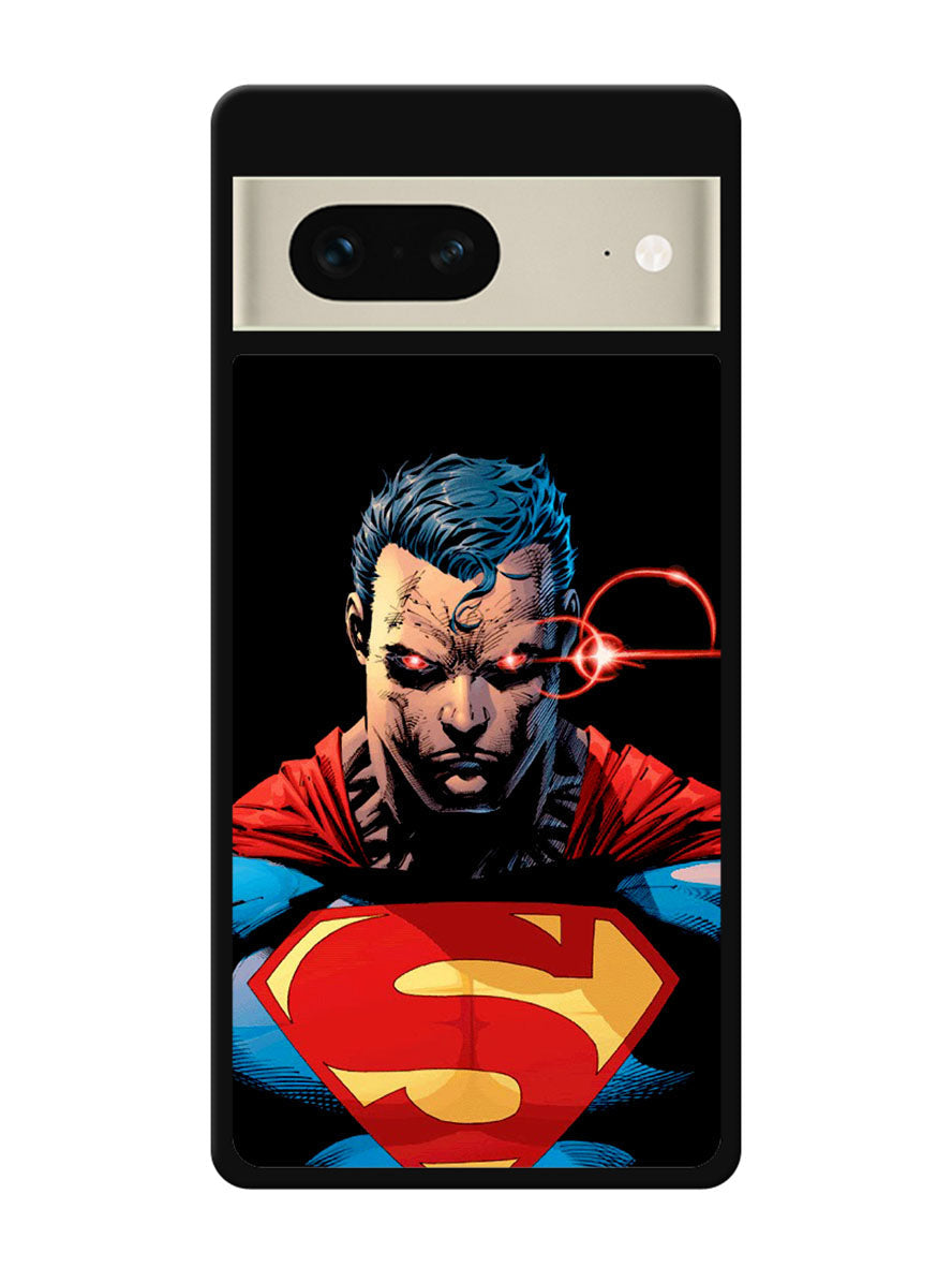superman red eyes Google Pixel 7 Case