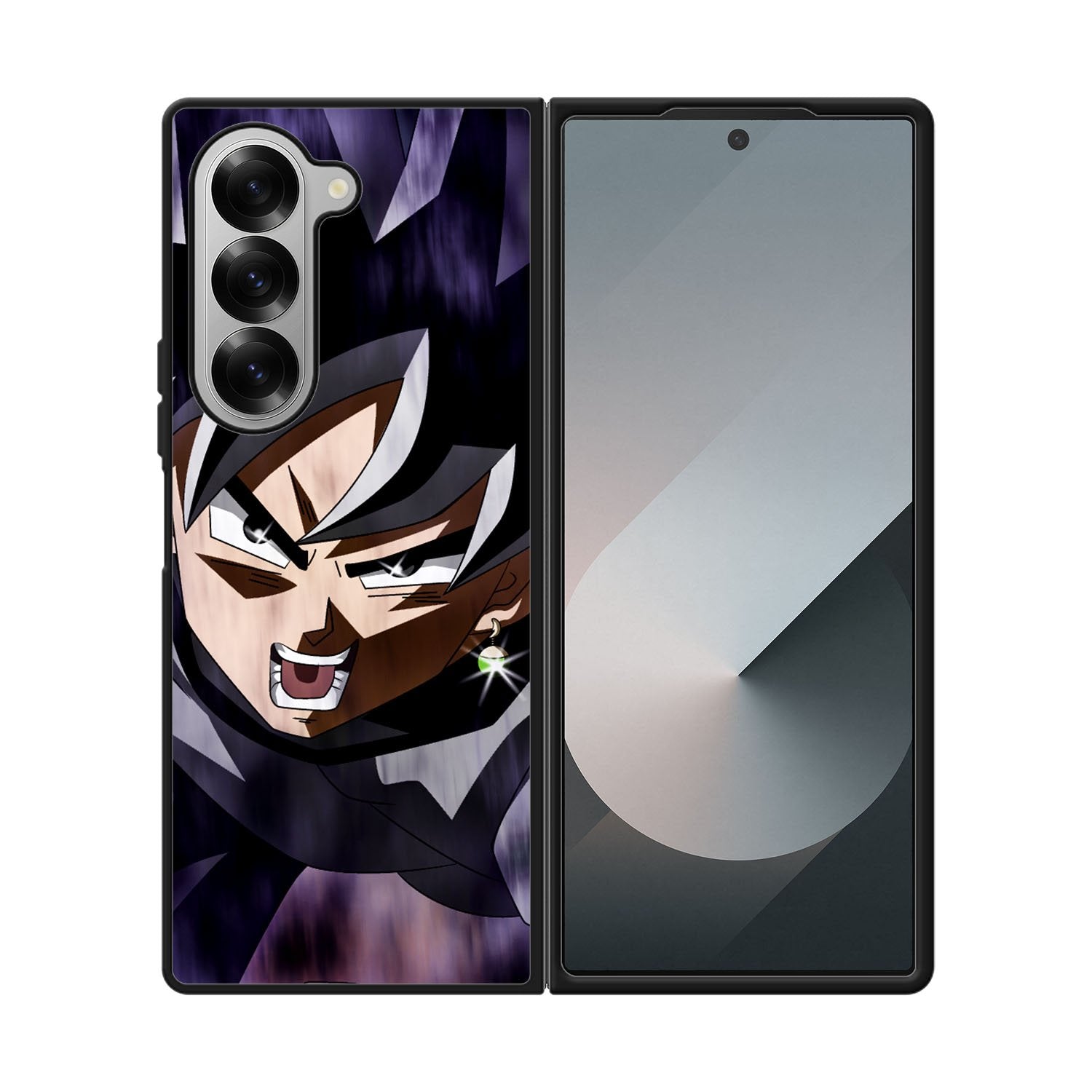 black goku dragon ball super Case Samsung Galaxy Z Fold 6 5G BC1372