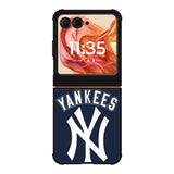 MLB New York Yankees Motorola Moto Razr 2025/2024 , Moto Razr 60/50 Case BC1374