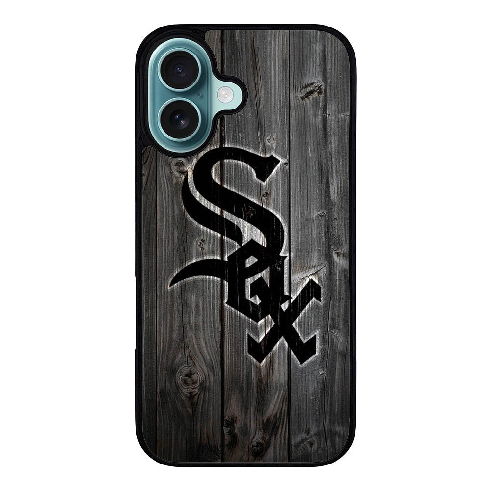 Chicago White Sox wood Case iPhone 16 Plus BC1375