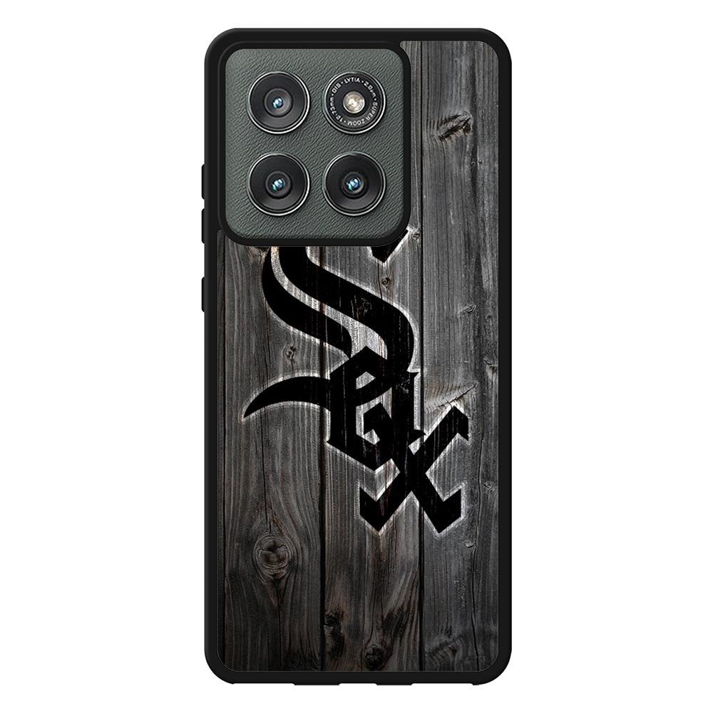 Chicago White Sox wood Case Motorola Moto Edge 2025 BC1375