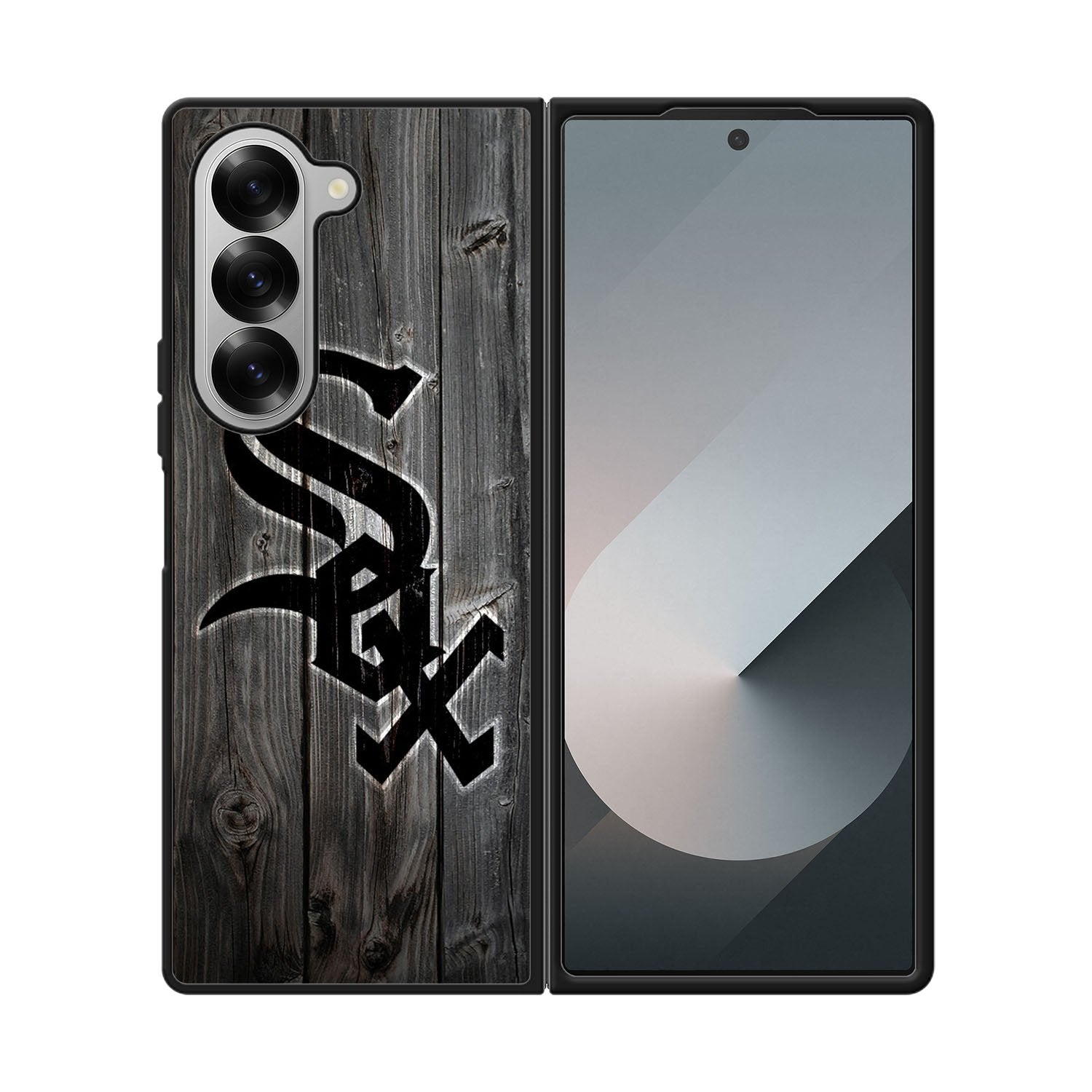 Chicago White Sox wood Case Samsung Galaxy Z Fold 6 5G BC1375