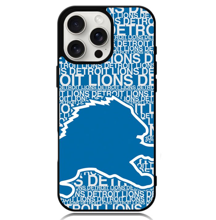 NFL Detroit Lions Case iPhone 16 Pro BC1378